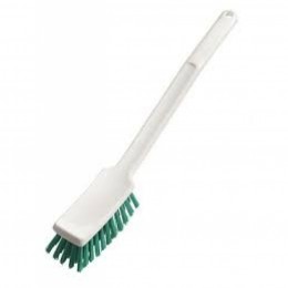 DI Short Handle Brush Med.Green / с короткой ручкой, средней жёсткости, зеленая *под заказ
